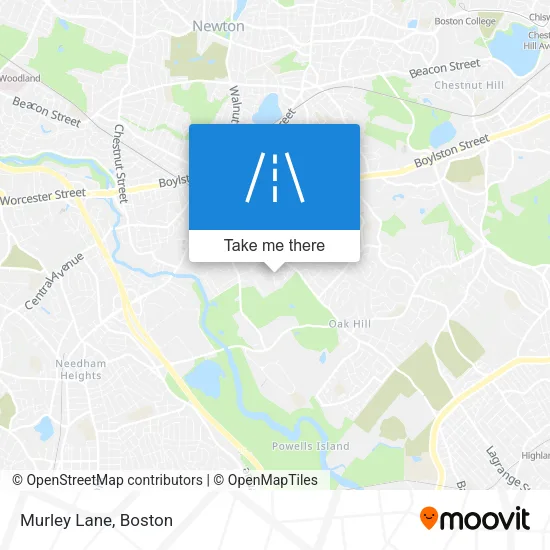 Murley Lane map