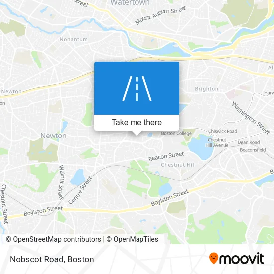 Nobscot Road map