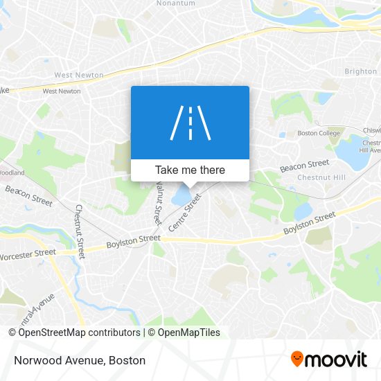 Mapa de Norwood Avenue