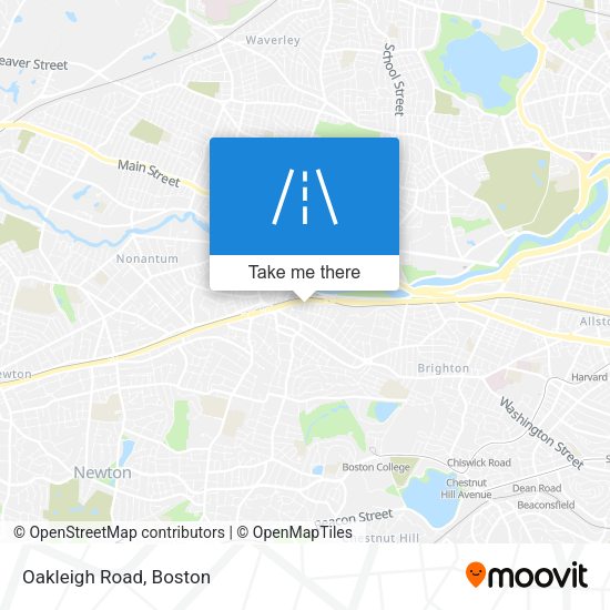 Mapa de Oakleigh Road