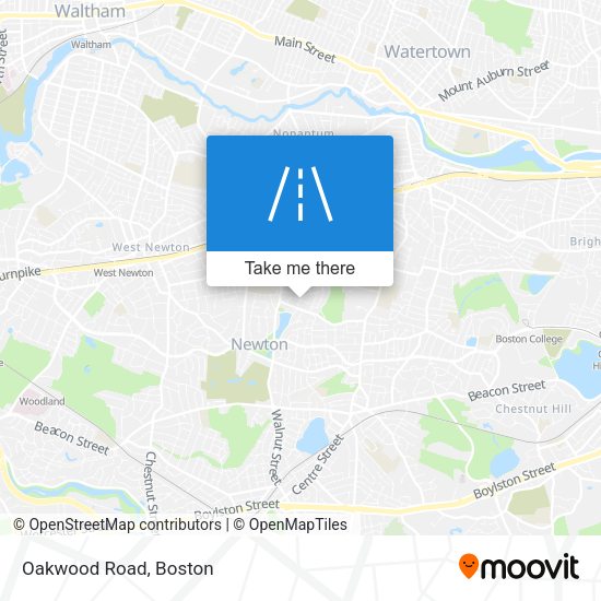 Oakwood Road map