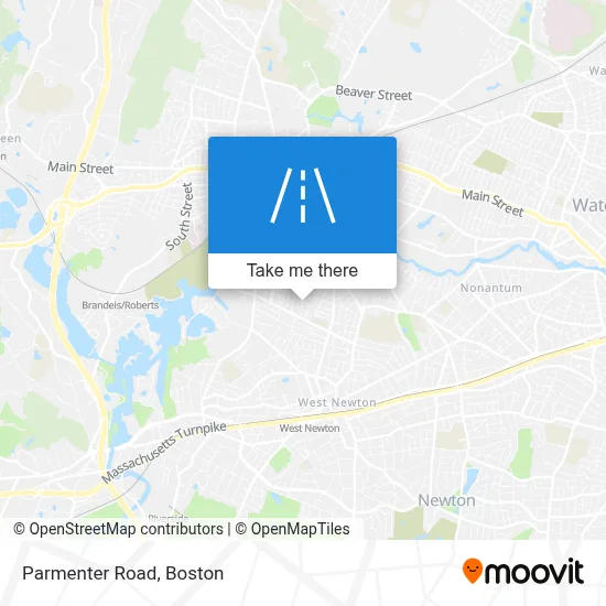 Parmenter Road map