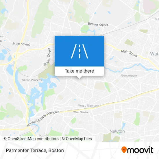 Parmenter Terrace map