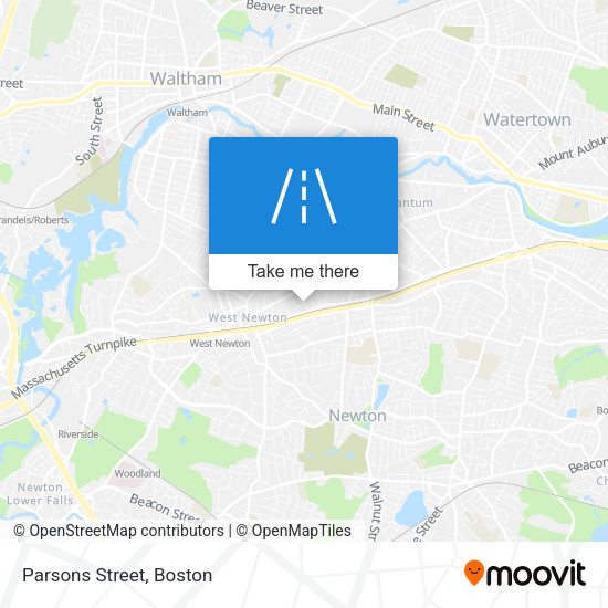 Mapa de Parsons Street