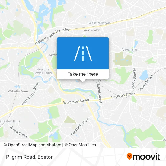 Pilgrim Road map