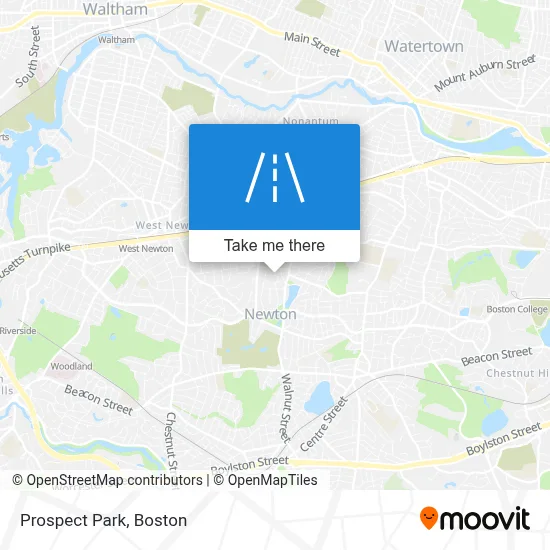Prospect Park map