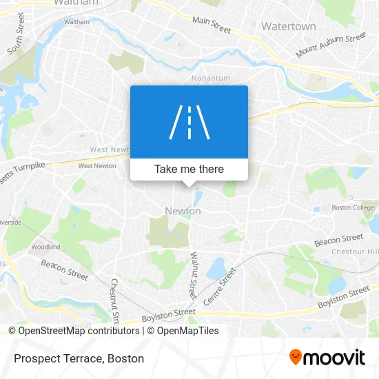 Prospect Terrace map