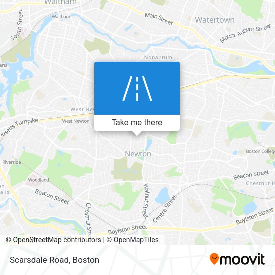 Scarsdale Road map