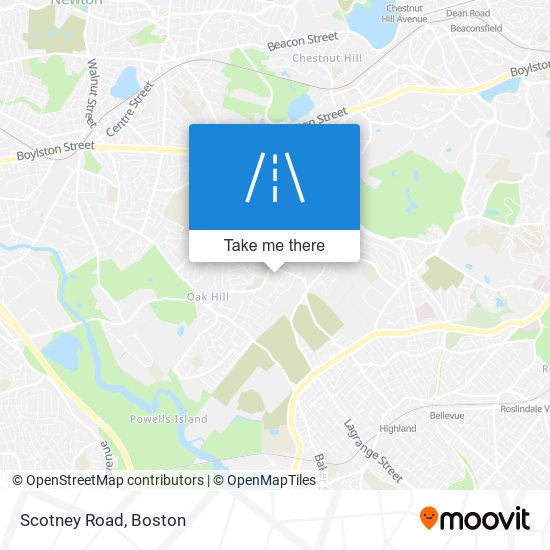 Mapa de Scotney Road