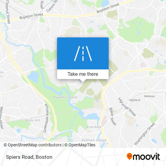 Spiers Road map