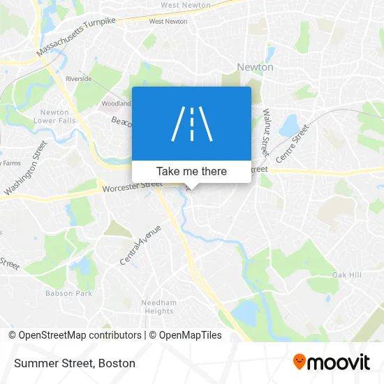 Summer Street map