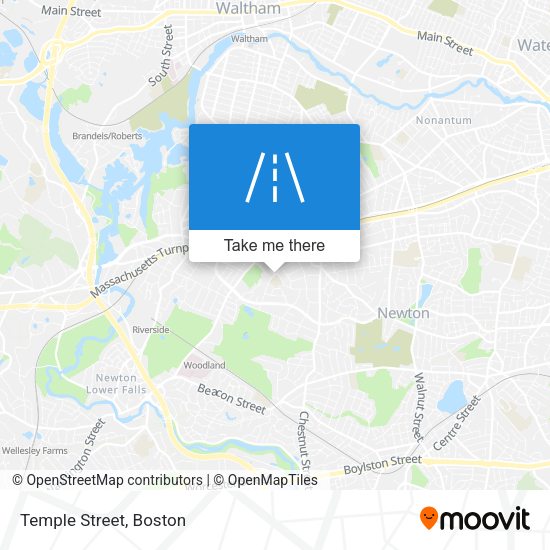 Mapa de Temple Street