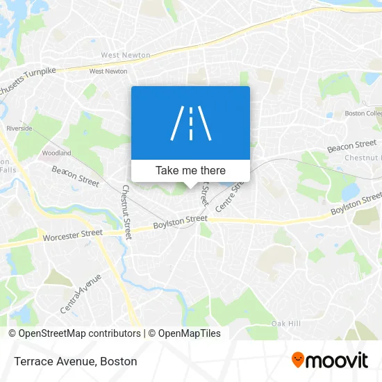 Terrace Avenue map