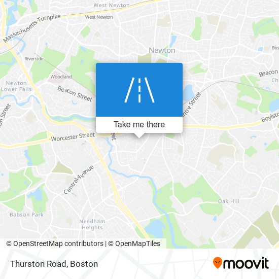 Thurston Road map