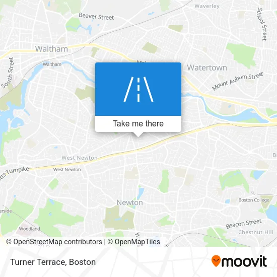 Turner Terrace map