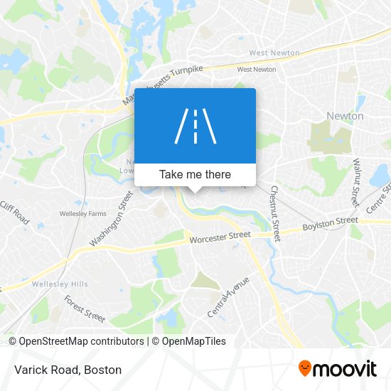 Mapa de Varick Road