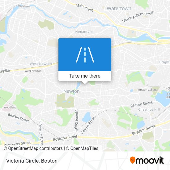 Mapa de Victoria Circle