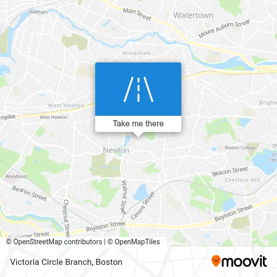 Victoria Circle Branch map