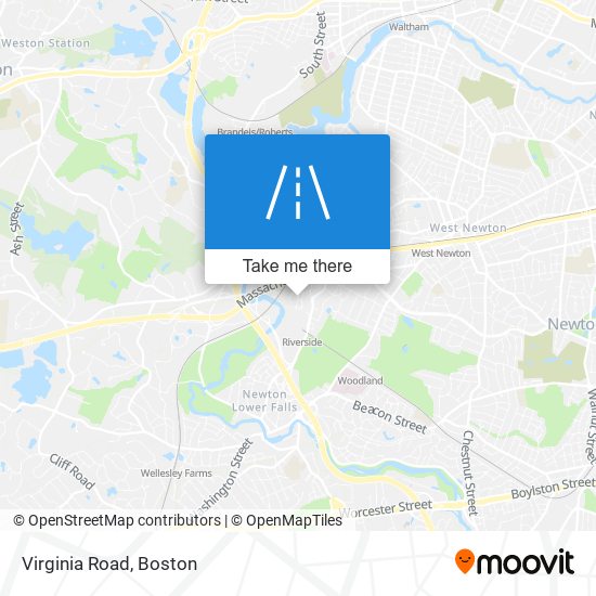 Virginia Road map