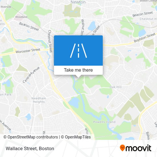 Mapa de Wallace Street