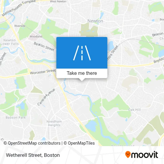 Wetherell Street map