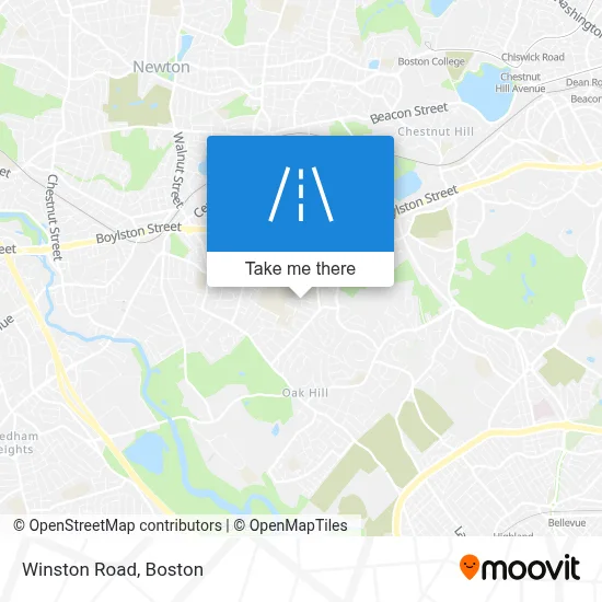 Winston Road map