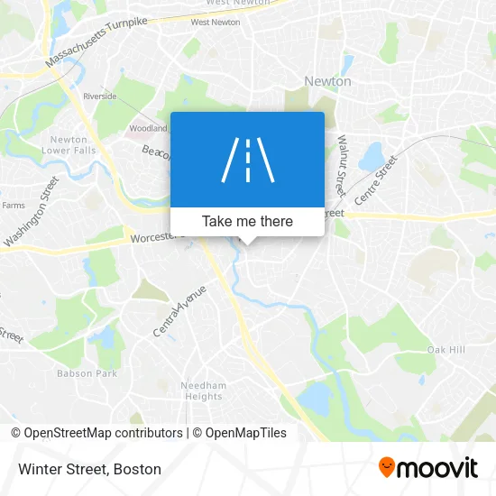 Winter Street map