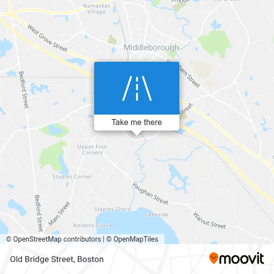 Old Bridge Street map