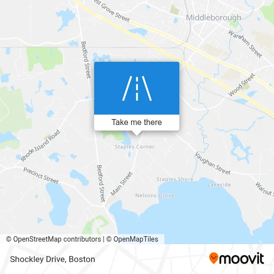 Shockley Drive map