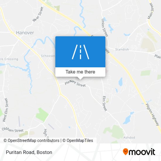 Mapa de Puritan Road
