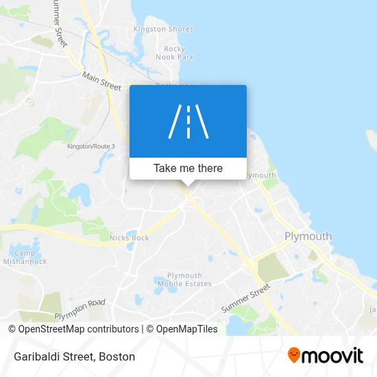 Garibaldi Street map