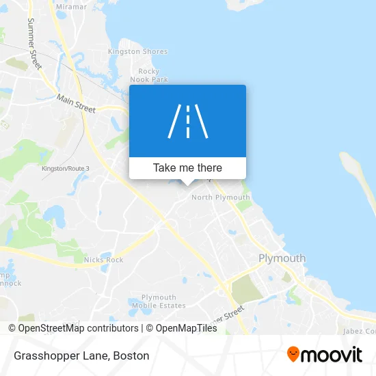 Grasshopper Lane map