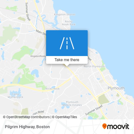 Pilgrim Highway map