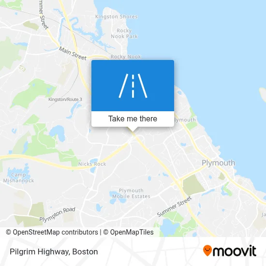 Pilgrim Highway map