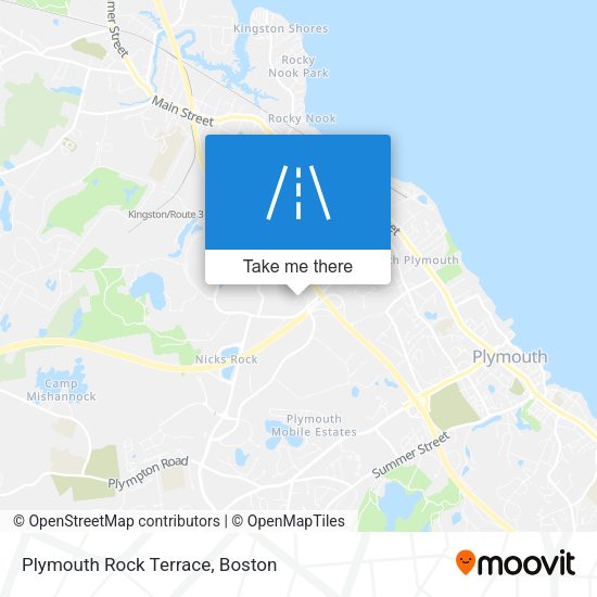 Mapa de Plymouth Rock Terrace