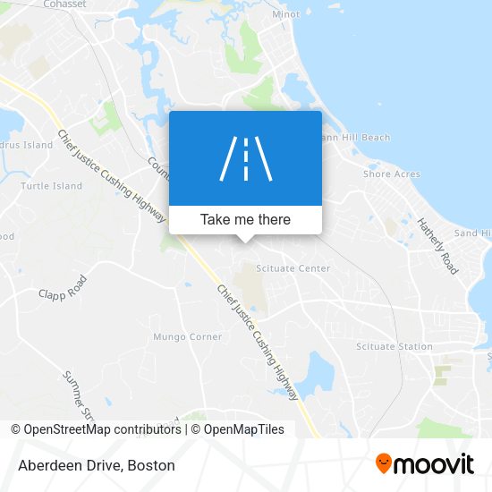 Mapa de Aberdeen Drive