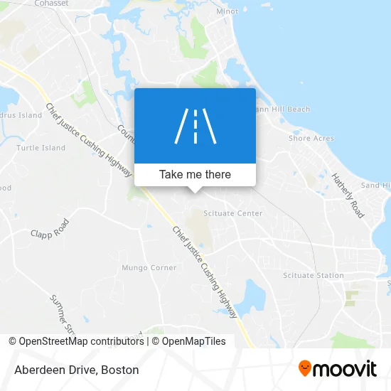 Aberdeen Drive map
