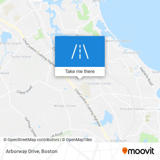 Mapa de Arborway Drive