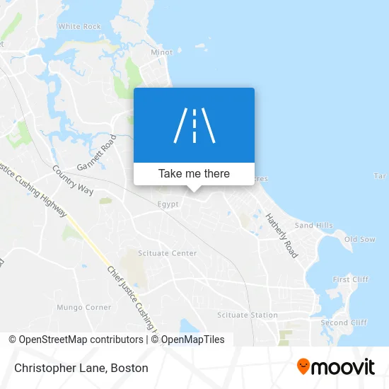 Christopher Lane map