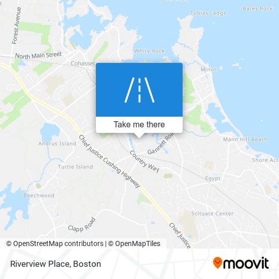 Riverview Place map