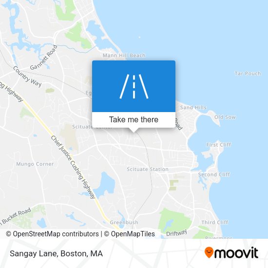 Mapa de Sangay Lane