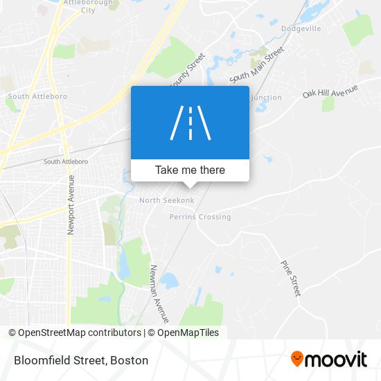 Bloomfield Street map