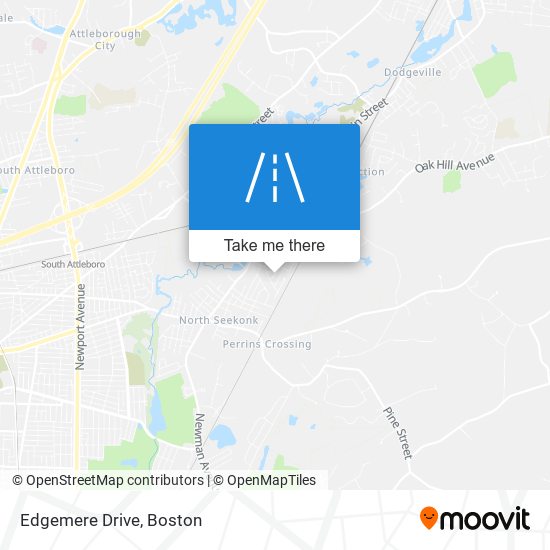 Edgemere Drive map