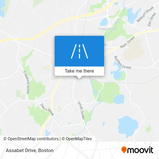 Assabet Drive map