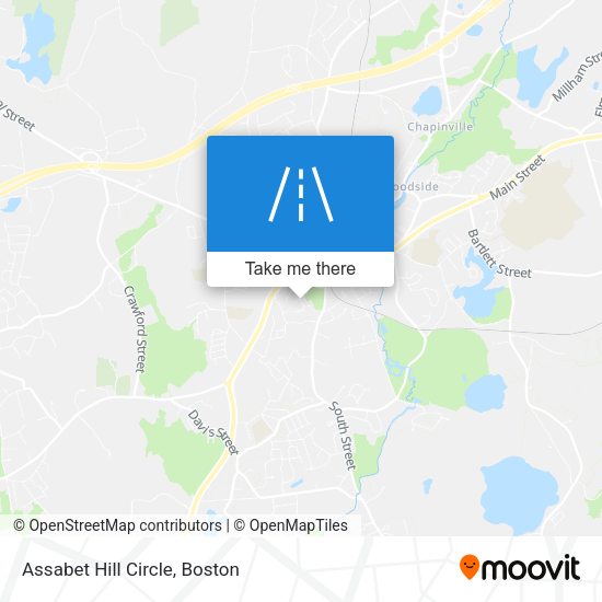 Mapa de Assabet Hill Circle