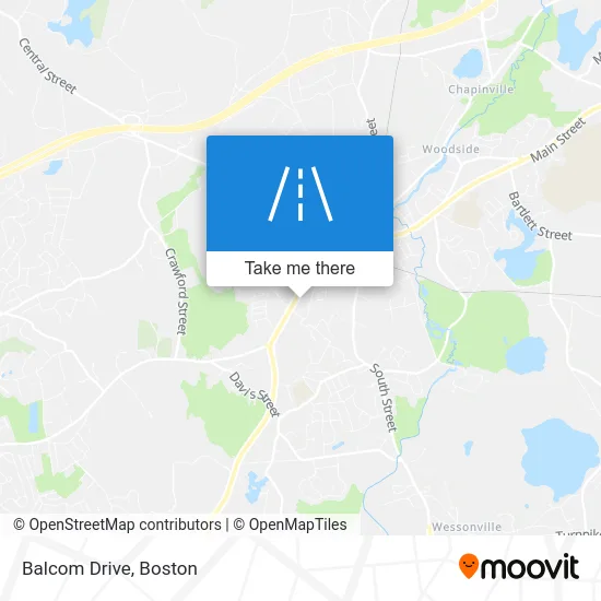 Balcom Drive map