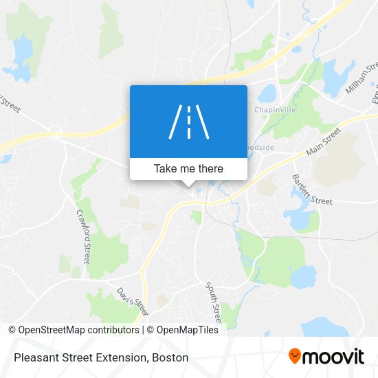 Pleasant Street Extension map