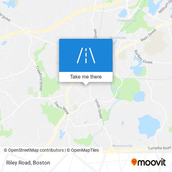 Mapa de Riley Road
