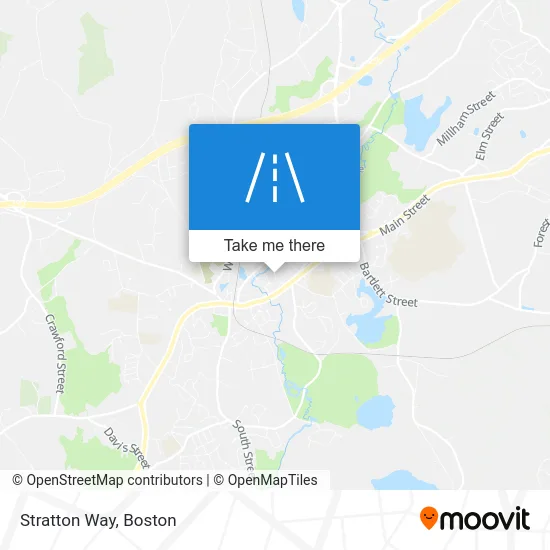 Stratton Way map