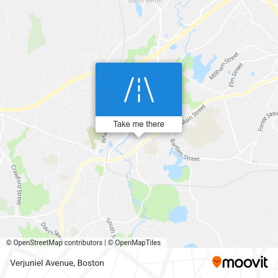 Mapa de Verjuniel Avenue